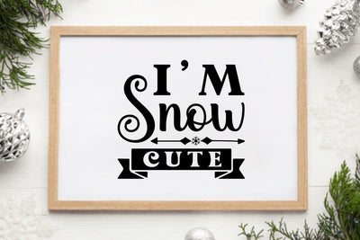 i m snow cute SVG Angelina750 