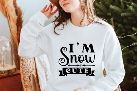 i m snow cute SVG Angelina750 