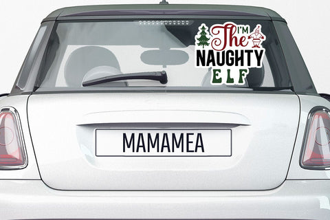 I m the naughty elf SVG Angelina750 