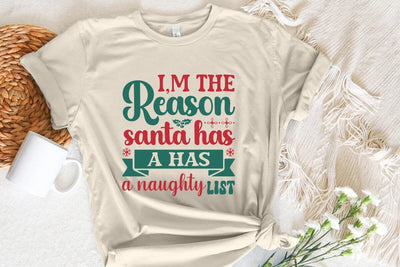 i m the reason santa has a has a naughty list SVG Angelina750 