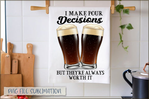 I make pour decisions but they're always worth it Towel Sublimation Sublimation Shetara Begum 