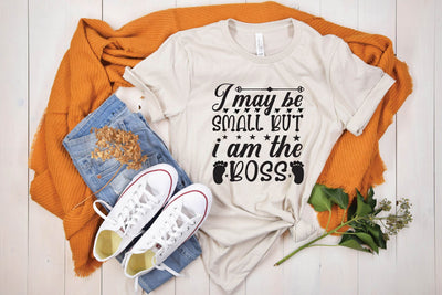 i may be small but i am the boss svg SVG BB Type Studios 