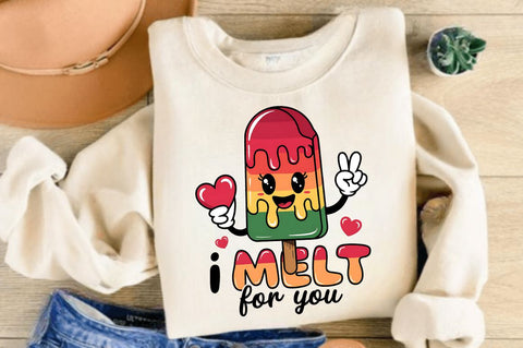 I Melt For You Sublimation Design Sublimation Regulrcrative 