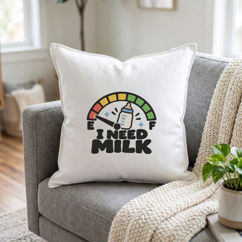 I Need Milk Embroidery Design – Funny Baby Fuel Gauge Baby Bottle Newborn Machine Embroidery File Embroidery/Applique DESIGNS PatternFeed8 