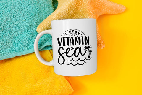 I Need Vitamin Sea - Beach SVG SVG CraftLabSVG 