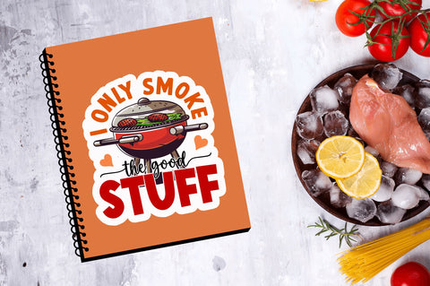 I only smoke the Sticker Design Sublimation Regulrcrative 