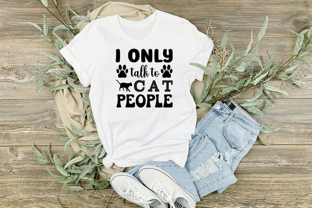 I only talk to cat people-01 SVG Angelina750 