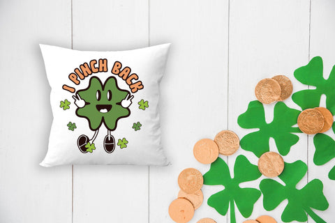 I Pinch Back, Retro St Patrick's Day Sublimation Sublimation CraftLabSVG 