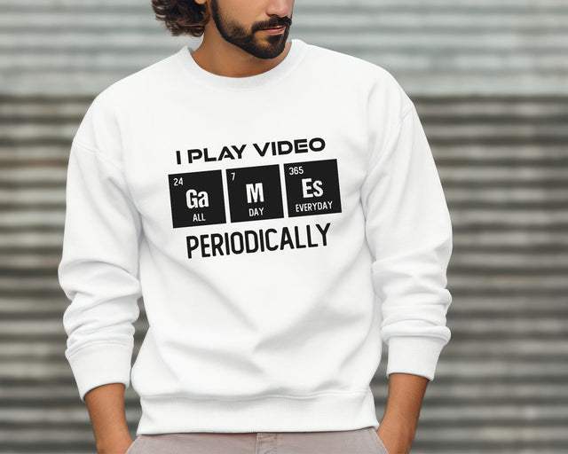 I Play Video Games Periodically Element Blocks T-Shirt Design, Video Games svg files for cricut, cutting files SVG DesignDestine 