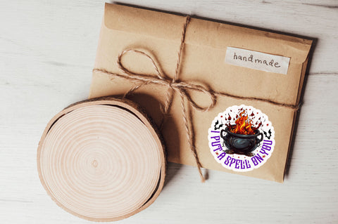 I put a spell on you Stickers Design Sublimation Regulrcrative 