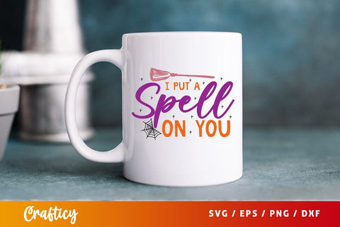 I put a spell on you SVG Design SVG Designangry 