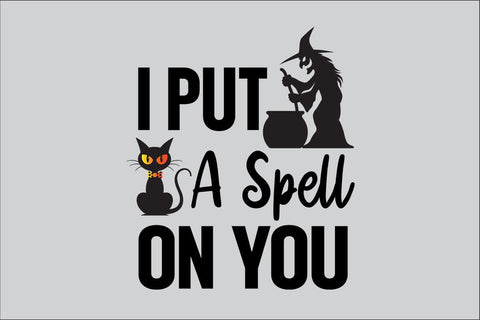 I Put A Spell On You SVG Rafiqul20606 