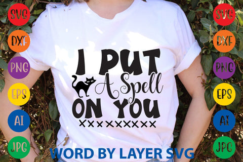I Put A Spell On You SVG Rafiqul20606 