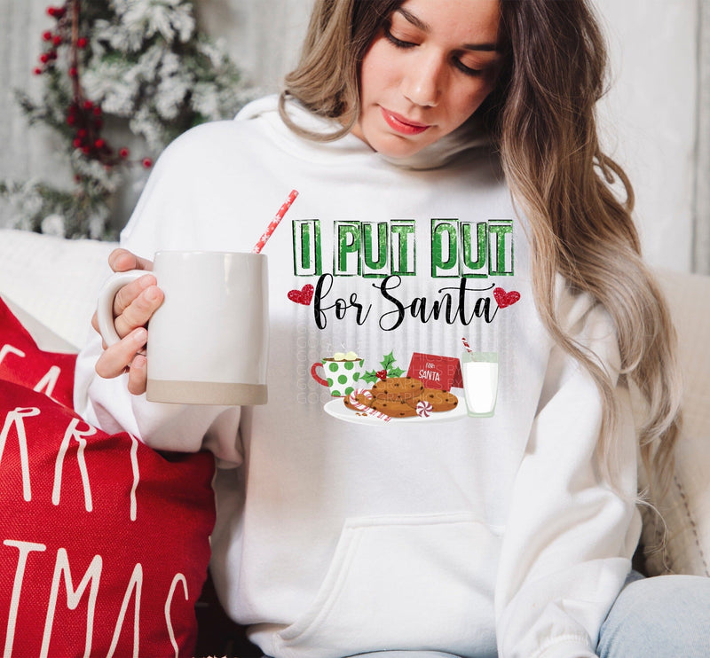 I Put Out For Santa | Christmas Adult Humor PNG | Holiday Innuendo Design Sublimation Crafting After Dark 