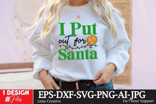 I Put Out For Santa SVG Cut File SVG Insomnia Std 