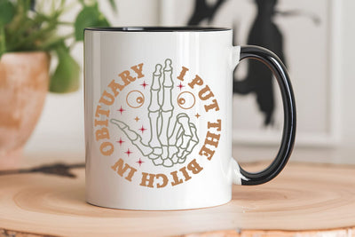 I Put The Bitch In Obituary SVG Angelina750 