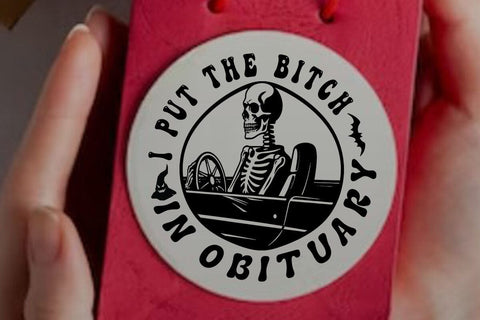 i put the bitch in obituary SVG Angelina750 