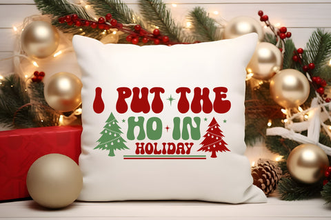 I put the ho in holiday SVG Design SVG Regulrcrative 