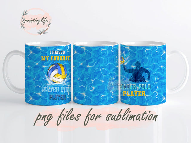 I Raised My Favorite Water Player Breath Dragonfly Mug Wrap Design, Instant Digital Design Download Mug Wrap Design, Mug Design PNG Sublimation PrintingLife 