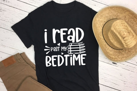 I Read Past My Bedtime, Reading Book Lovers SVG SVG CraftLabSVG 