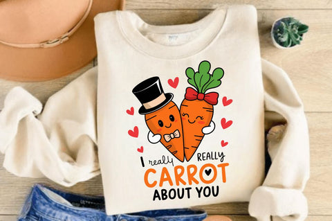 I Really Carrot About you Sublimation Design Sublimation Regulrcrative 