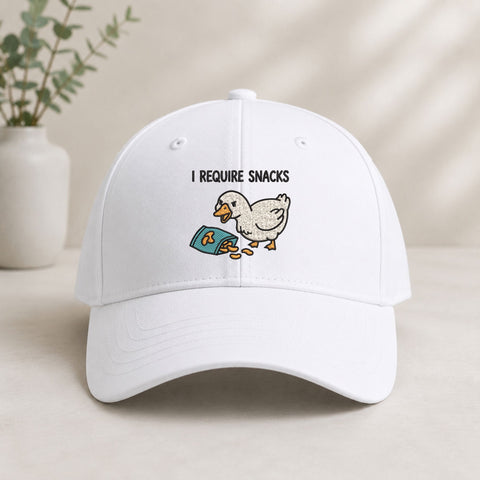 I Require Snacks Goose Machine Embroidery Design – Funny Snack Goose Embroidery File Embroidery/Applique DESIGNS PatternFeed8 