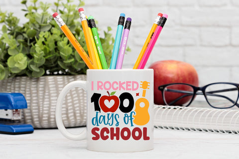 I rocked 100 days of school SVG Design SVG Regulrcrative 