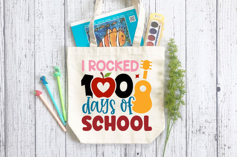 I rocked 100 days of school SVG Design SVG Regulrcrative 
