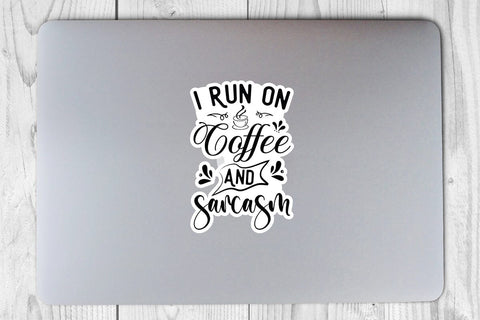 I Run On Coffee And Sarcasm SVG Angelina750 