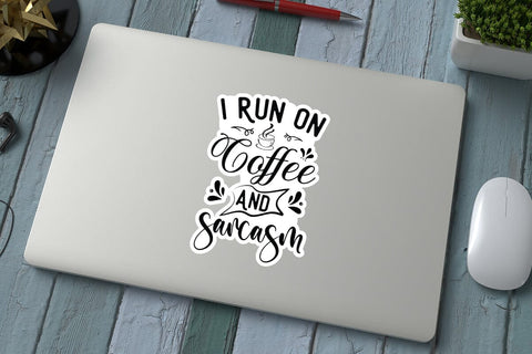 I Run On Coffee And Sarcasm SVG Angelina750 