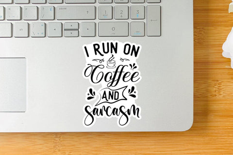 I Run On Coffee And Sarcasm SVG Angelina750 
