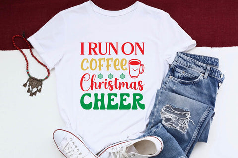 i run on coffee christmas cheer SVG Angelina750 