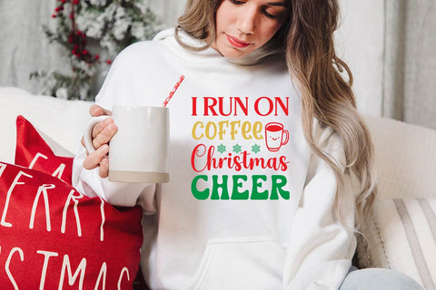 i run on coffee christmas cheer SVG Angelina750 