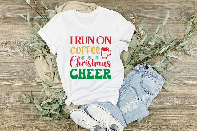 i run on coffee christmas cheer SVG Angelina750 