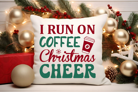 I run on coffee christmas cheer SVG Design SVG Regulrcrative 
