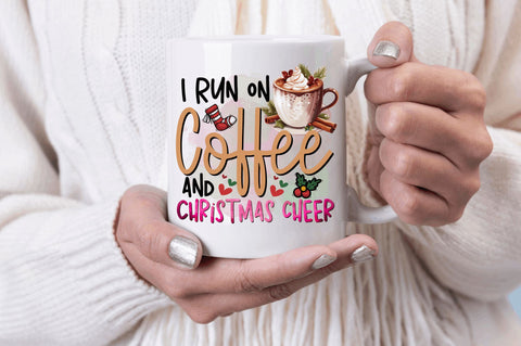I Run on Coffee Sublimation Design Sublimation Regulrcrative 