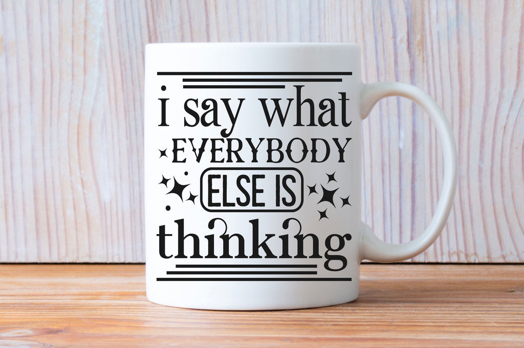 I say what everybody else Svg Design - So Fontsy