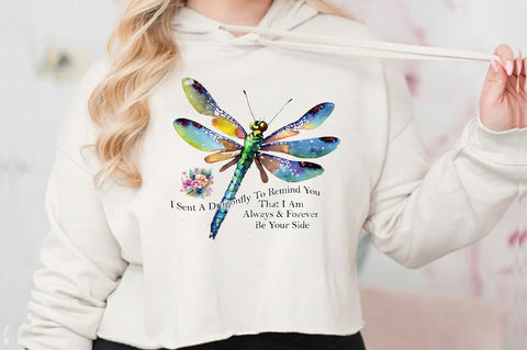 I Sent A Dragonfly To Remind You That I Am Always & Forever Be Your Side Sublimation Sublimation Jagonath Roy 