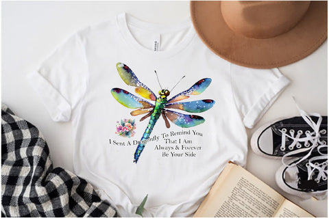 I Sent A Dragonfly To Remind You That I Am Always & Forever Be Your Side Sublimation Sublimation Jagonath Roy 