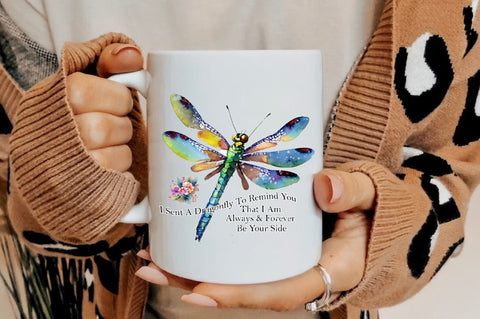 I Sent A Dragonfly To Remind You That I Am Always & Forever Be Your Side Sublimation Sublimation Jagonath Roy 
