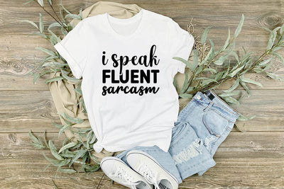 I Speak Fluent Sarcasm SVG Angelina750 