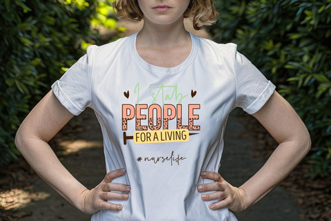 I Stab People for a Living - Nurse PNG Sublimation Sublimation CraftLabSVG 