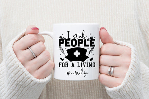 I Stab People for a Living | Nurse SVG SVG CraftLabSVG 