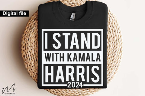 I stand with kamala Harris svg, I'm voting Kamala,Kamala Harris 2024,Democratic t shirt,Kamala Harris svg,Gift for Her,Kamala Harris t shirt,Madam President SVG Isabella Machell 