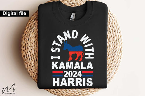 I stand with kamala Harris svg, I'm voting Kamala,Kamala Harris 2024,Democratic t shirt,Kamala Harris svg,Gift for Her,Kamala Harris t shirt,Madam President SVG Isabella Machell 
