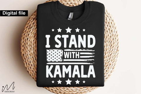 I stand with kamala svg, I'm voting Kamala,Kamala Harris 2024,Democratic t shirt,Kamala Harris svg,Gift for Her,Kamala Harris t shirt,Madam President SVG Isabella Machell 