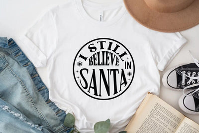 I still believe in santa SVG Angelina750 