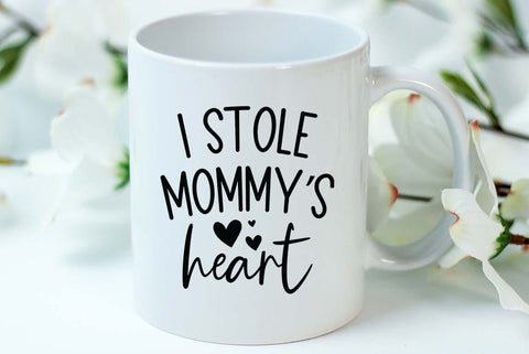 I stole mommy heart SVG | Valentine Quotes Design | Valentine Sublimation SVG FiveStarCrafting 