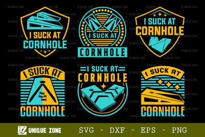 I Suck At Cornhole SVG Cornhole Game Tshirt Bundle Cornhole Quote Design, TG 0014 SVG Unique Zone 