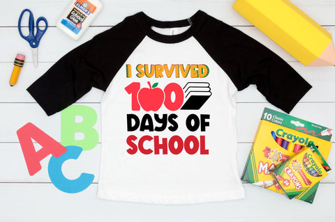 i survived 100 wild days school SVG Design SVG Regulrcrative 